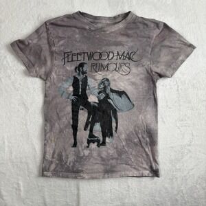 Fleetwood Mac Rumours Tie-Dye Short Sleeve Graphic Shirt Men's Small